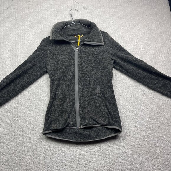 Lole Polar Fleece Full Zip Jacket Women Size XS Grey Outdoor hiking Cozy - Picture 6 of 13